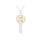 LOLA 18" Love Key Necklace - 7 Down 8 Up