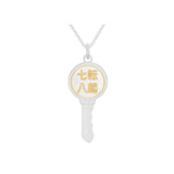LOLA 18" Love Key Necklace - 7 Down 8 Up
