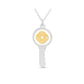 LOLA 18" Love Key Necklace - Family Knot
