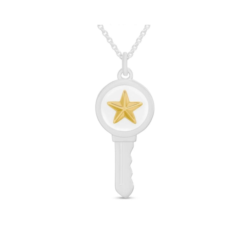 LOLA 18" Love Key Necklace - Star of Hope