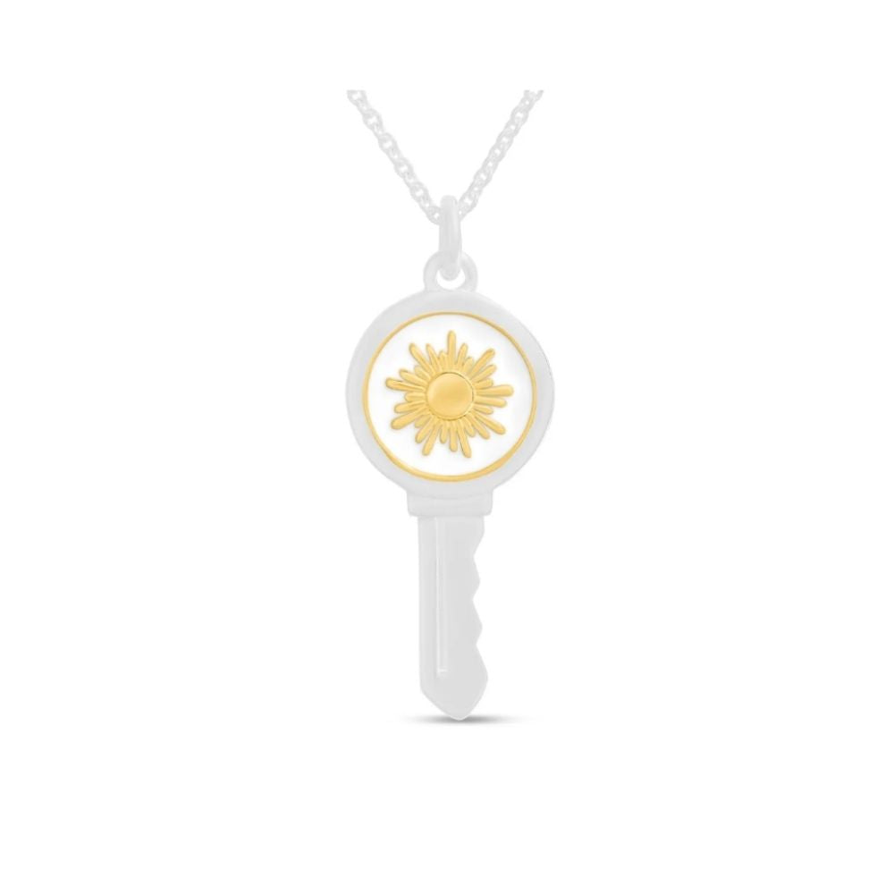 LOLA 18" Love Key Necklace - Sun