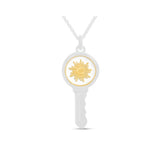 LOLA 18" Love Key Necklace - Sun