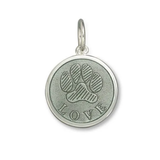 Paw Print Pewter