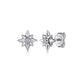 Diamond Star Stud Earrings