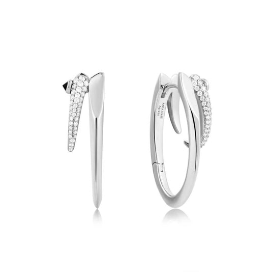 Sparkle Double Hoop Earrings