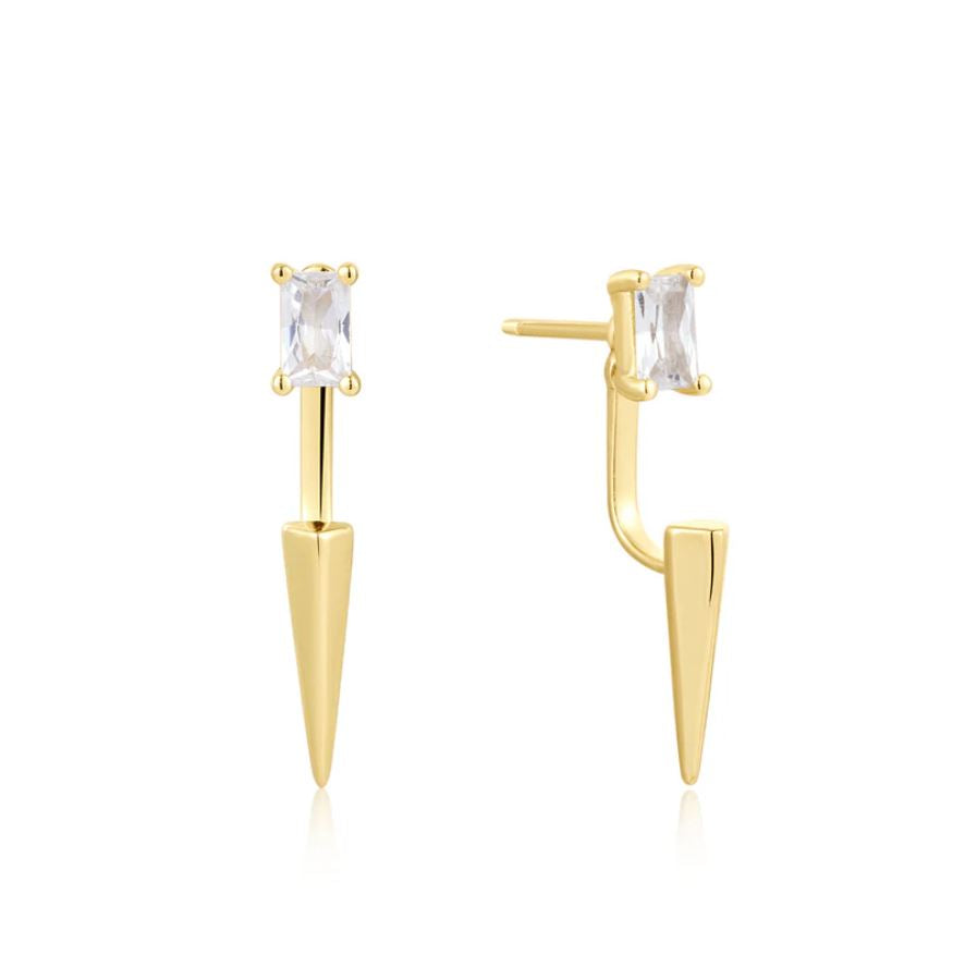 Point Stud Earring Jackets