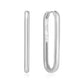 Tube Oversized U Hoop Earrings
