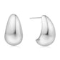 Bold Dome Hoop Earrings