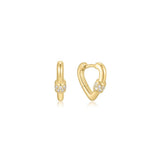 Mini Clasp Huggie Hoop Earrings