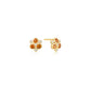 Nano Gem Floral Trio Stud Earrings