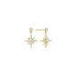 Dangling Nova Star Stud Earrings