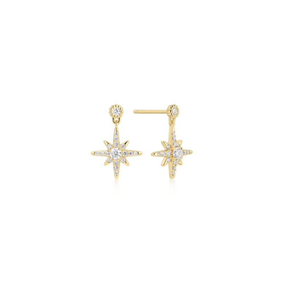 Dangling Nova Star Stud Earrings