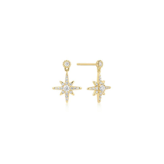 Dangling Nova Star Stud Earrings