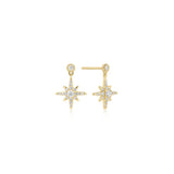 Dangling Nova Star Stud Earrings