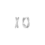 Entwinded Dual Huggie Earrings