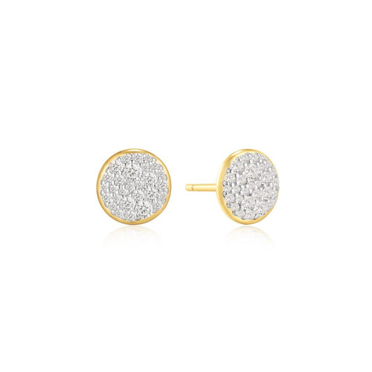 Pave Stud Earrings