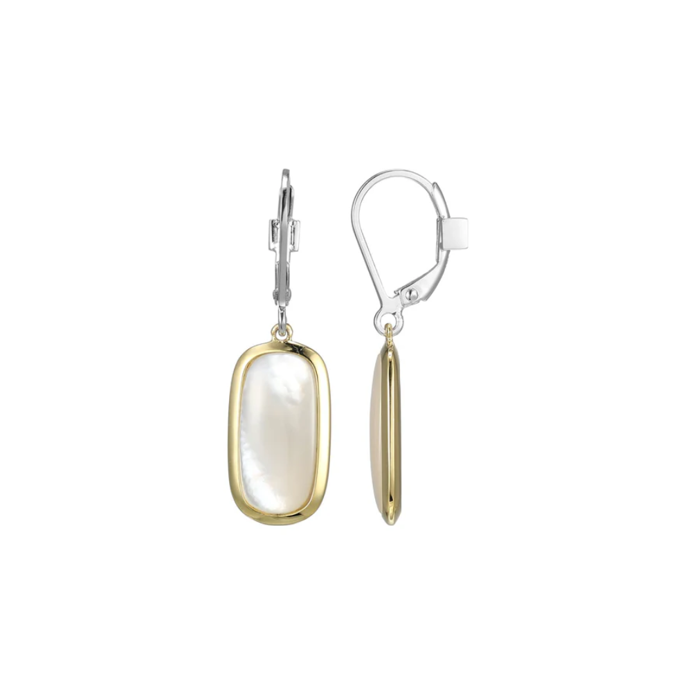 Allure Mop Leverback Earrings