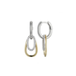 Circadia Drop Hoop Earring