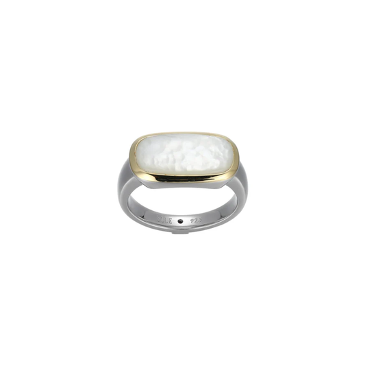 Mother of Pearl East West Ring