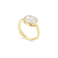 Rose Quartz & Mother of Pearl Ring
