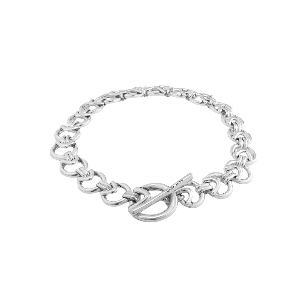 Silver Multi Circle Necklace
