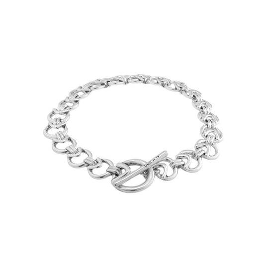 Silver Multi Circle Necklace