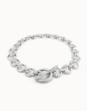 UNOde50 Silver Multi Circle Necklace