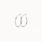 Silver Hoop Earrings