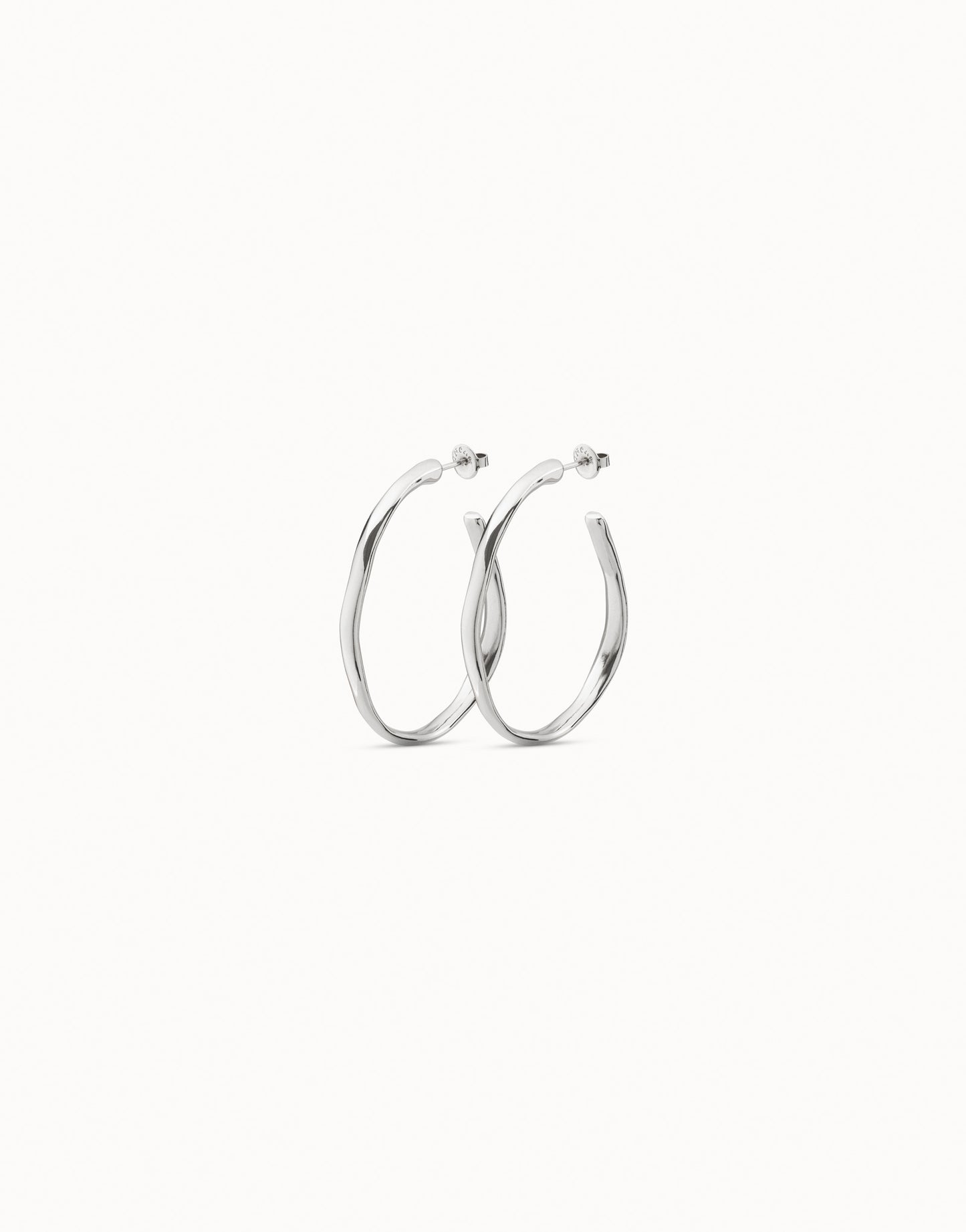 Silver Hoop Earrings