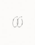 Silver Hoop Earrings