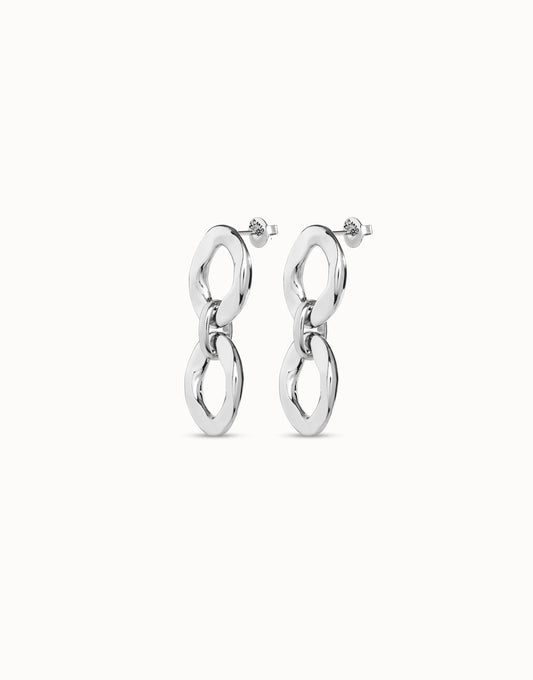 Silver Drop Earrings
