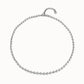 UNOde50 Silver Small Beaded Necklace