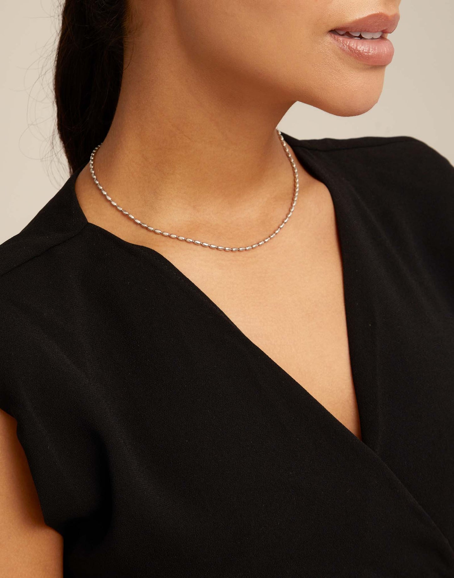 UNOde50 Small Bead Link Necklace