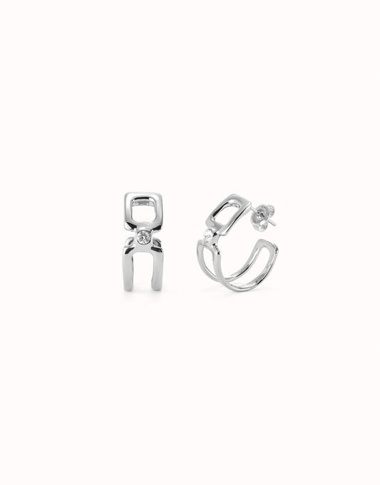 Silver Hoop Earrings