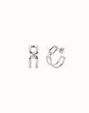 Silver Hoop Earrings