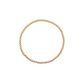 3MM 14K Gold Filled Shine Bright Beaded Bracelet - 7"