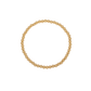 4MM 14K Gold Filled Shine Bright Beaded Bracelet - 7"