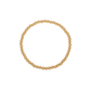 4MM 14K Gold Filled Shine Bright Beaded Bracelet - 7"
