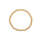 5MM 14K Gold Filled Shine Bright Beaded Bracelet - 7"