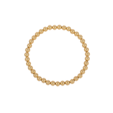 5MM 14K Gold Filled Shine Bright Beaded Bracelet - 7"