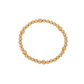 14K Gold Filled Twisted Shine Bright Remix Bead Bracelet - 5MM & 6MM - 7"