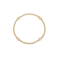 14K Gold Filled Shine Bright Remix Bead Bracelet - 3MM & 6MM - 7"