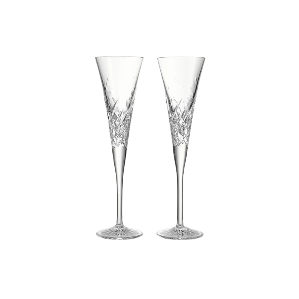 Happy Celebrations Toasting Flutes
