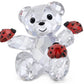 Swarovski Crystal Kris Bear - Good Luck Bear (Set of 2)