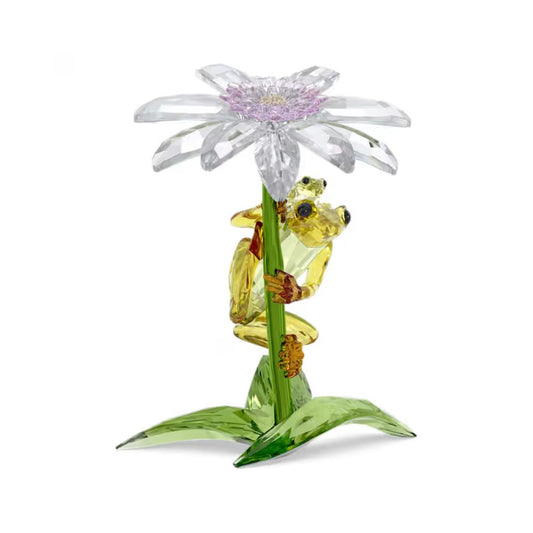 Swarovski Frogs & Flowers