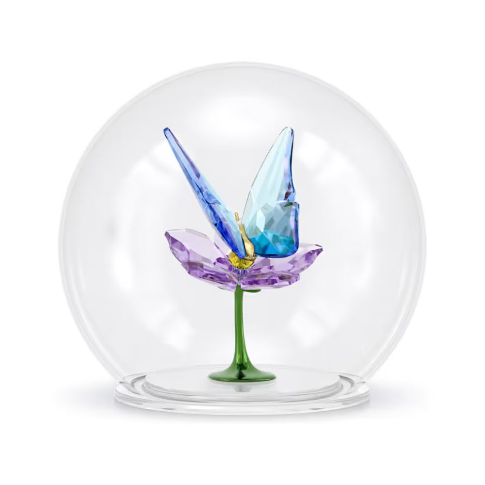 Swarovski Glass Ball Buttefly