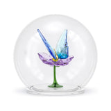 Swarovski Glass Ball Buttefly