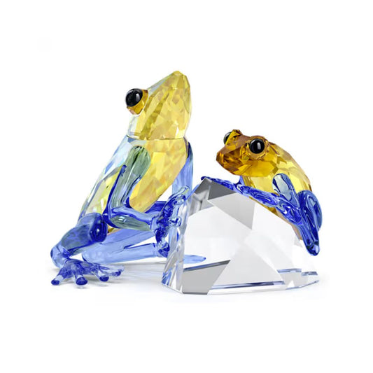 SWAROVSKI FROG AND BABY