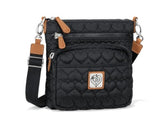 Brighton Black Kallista Messenger Bag