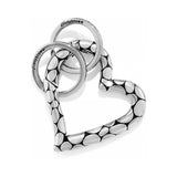 Pebble Heart Keyfob